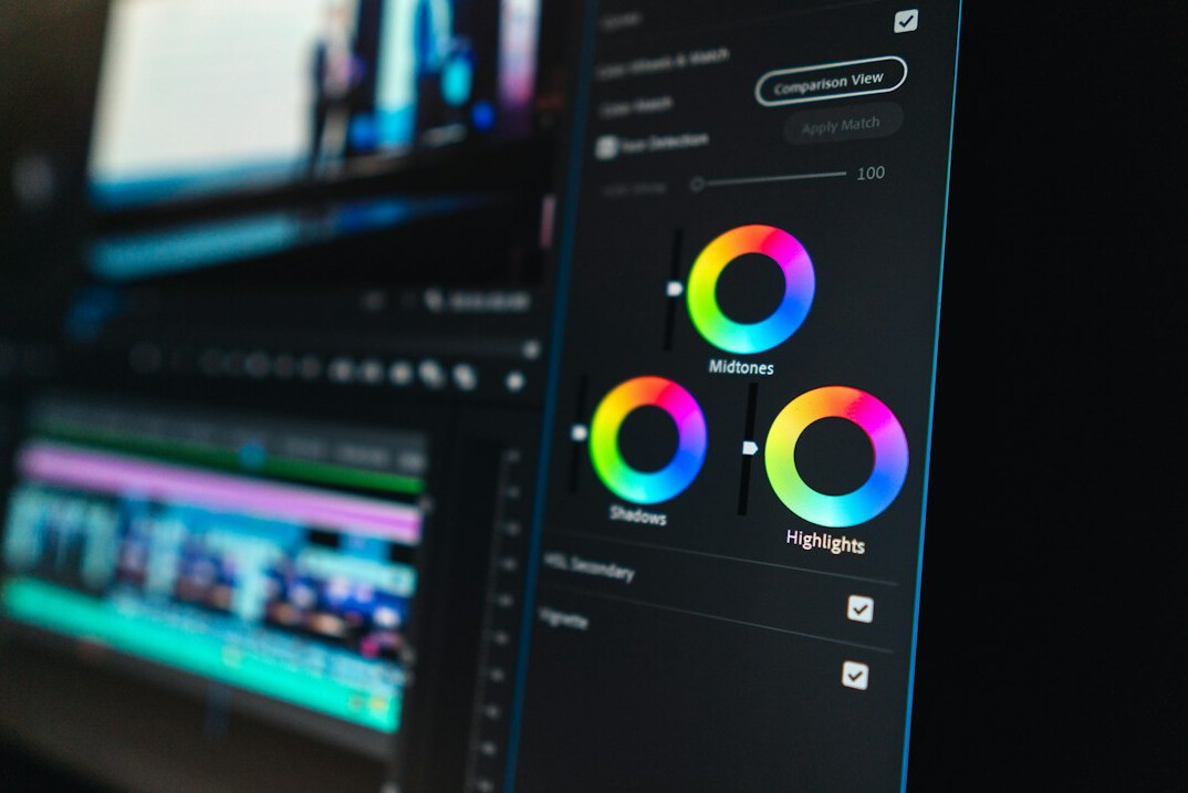video editing plugins on screen